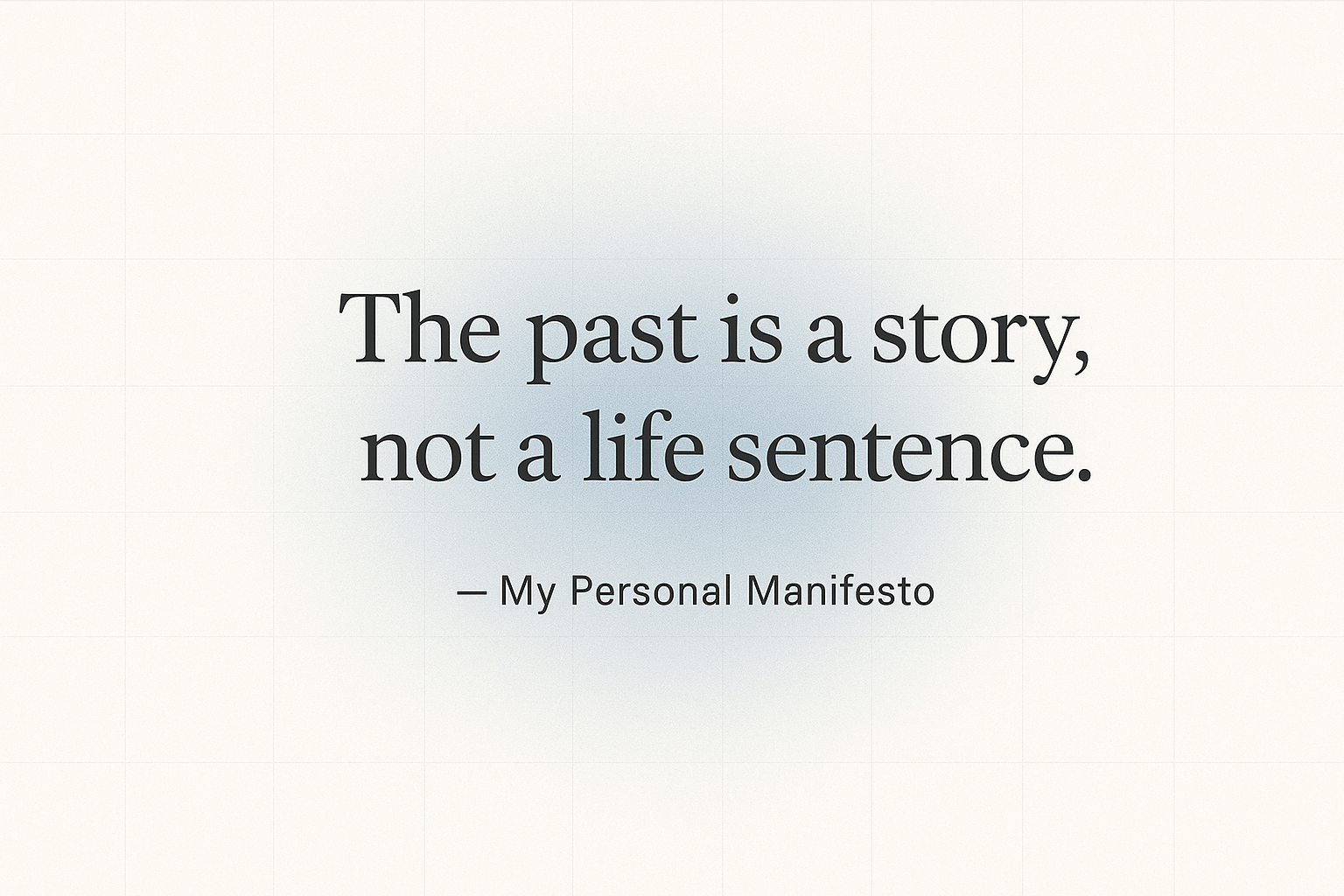 my manifesto